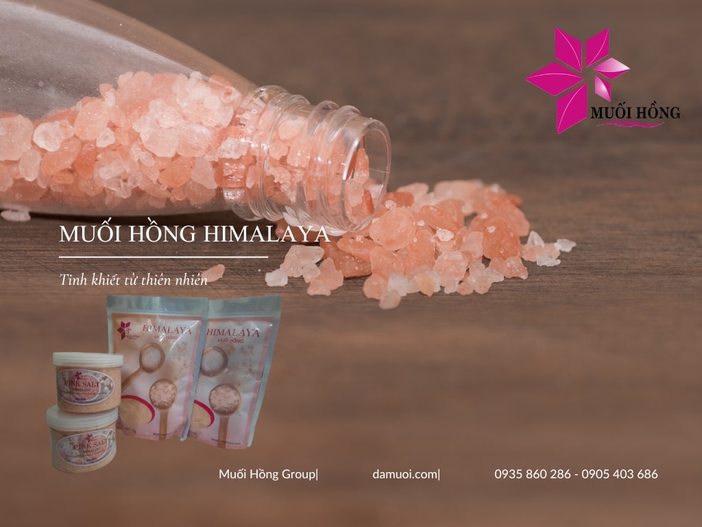 Muối hồng Himalaya tốt cho sức khỏe
